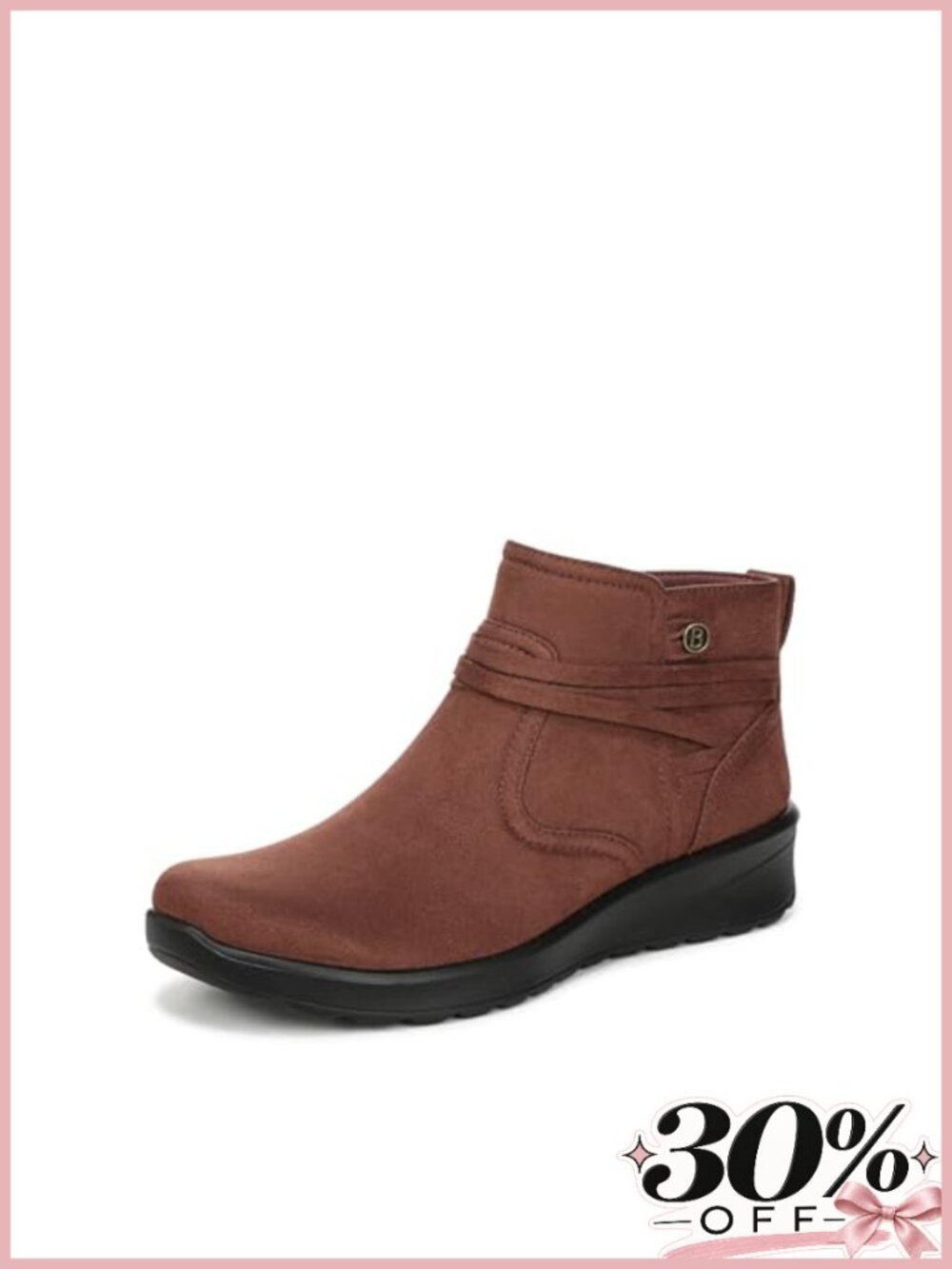 Women's Ankle Bootie Stretch Fabric Round Toe Side Zip Comfort